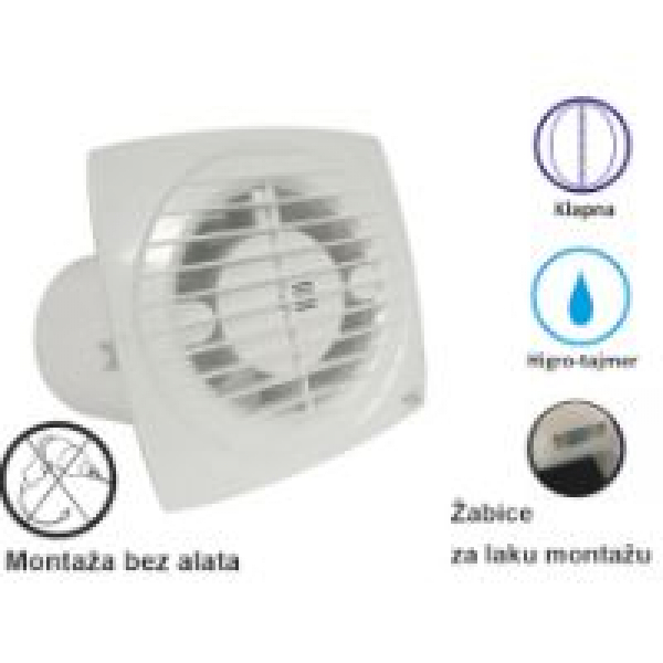 VENTILATOR HYGRO OL A-100 H